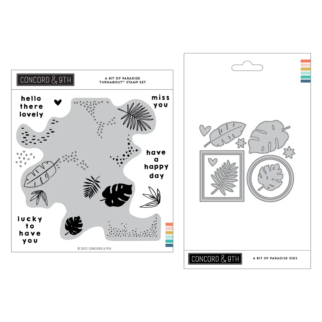 

2023 A Bit Of Paradise Leaf Clear Stamps Metal Cutting Dies for Making Card Scrapbook Embossed Paper Album Diy Craft Knife Mould