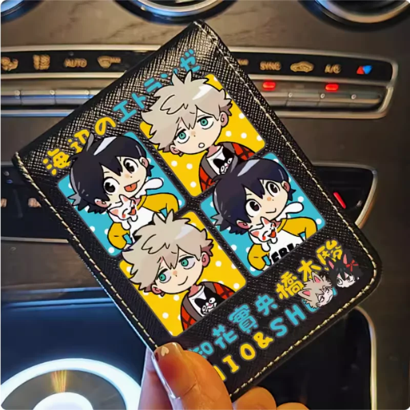 Кошелек B1642 из ПУ кожи с рисунком аниме очень странный берег