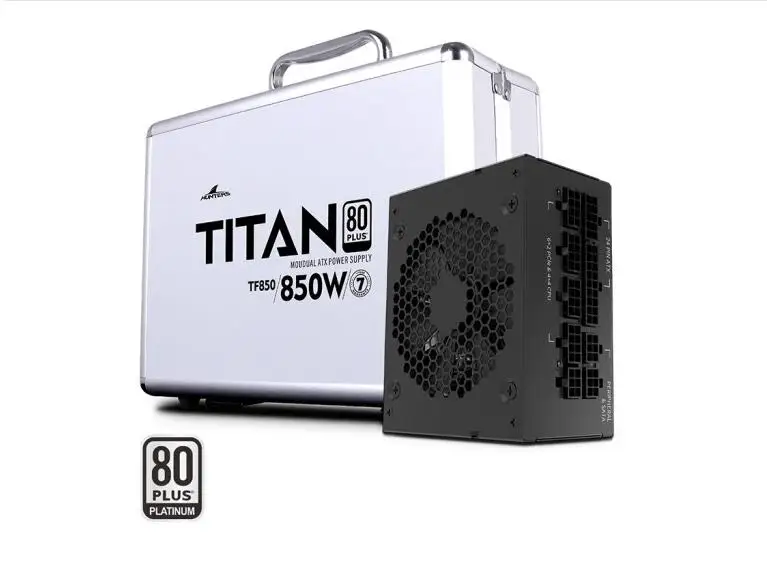 

Great Wall Gold Hunting TF850 rated 850W 80Plus platinum full module SFX small power supplyseven-year warranty