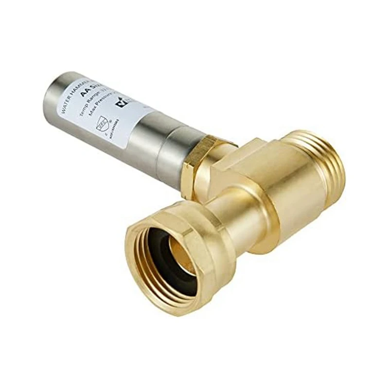 S-241 Stainless Steel Water Hammer Eliminator For Washing Machines 3/4 Inch Rotary Joint 2PCS