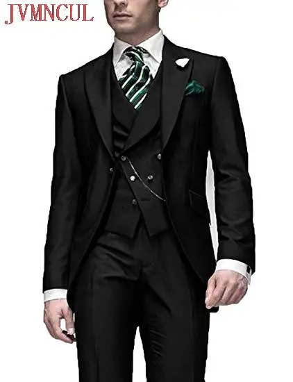 

2022 Multiple Colors Custom Made Groom Wedding Mens Suits 3 Pcs Tuxedos Terno Masculino Men Suit Dress (Jacket+Pants+Vest+Tie)