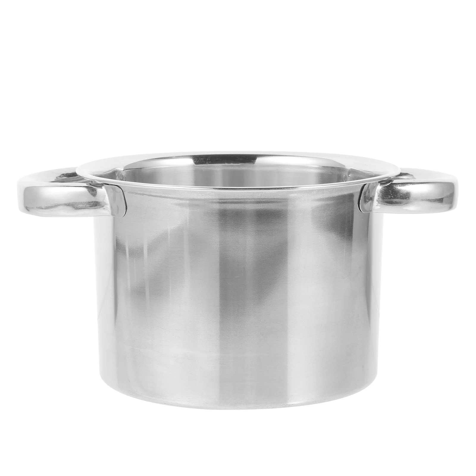 

Stainless Steel Heating Pot Kitchen Butter Cheese Outer Heating Pot Boiler Pot