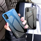 Чехол для Tecno Spark 6 GO, чехол из твердого закаленного стекла с градиентом под мрамор, чехол для Tecno Spark 7 Pro 8 spark6 sgell