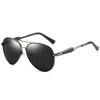 polarized sunglasses men driving glasses black pilot sun glasses brand designer male retro sunglasses for menwomen eye ware