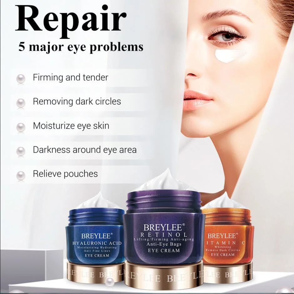 

Увлажняющий отбеливающий крем для кожи вокруг глаз, с гиалуроновой кислотой