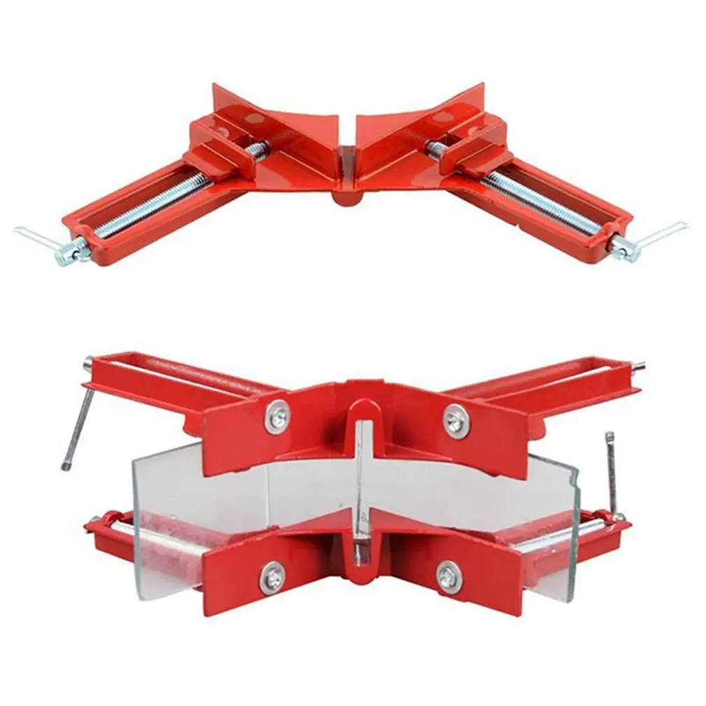 

Woodworking Tool 100MM Mitre Clamps Corner Clamp 90 Degree Right Angle Clamp Picture Holder Woodwork Right Angle Clamp