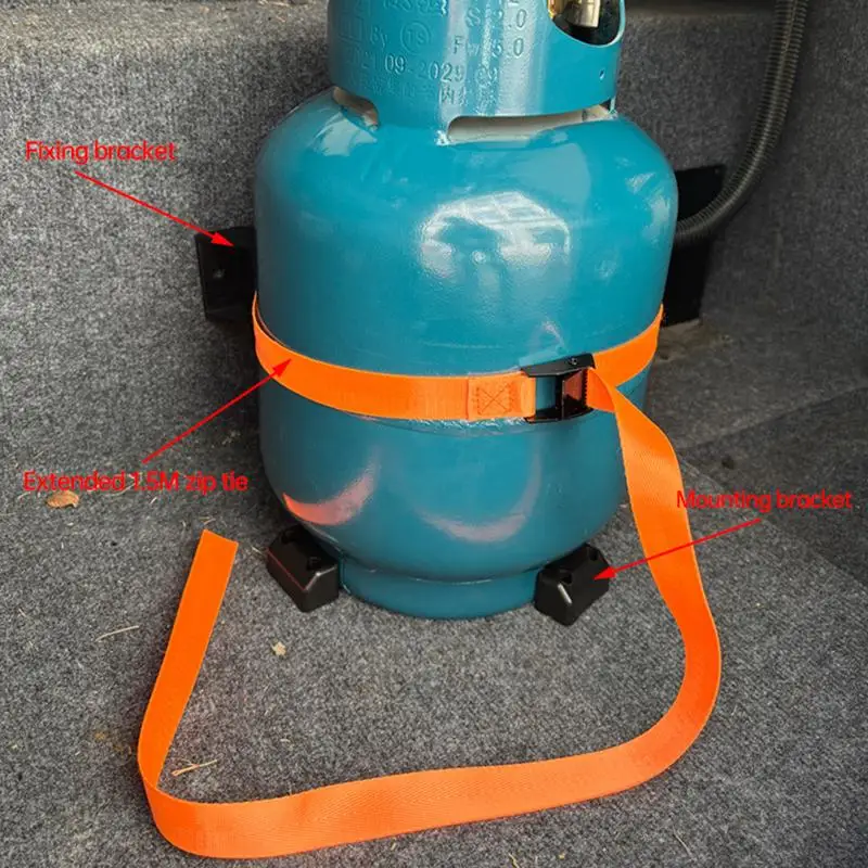 Новинка 2024 регулируемый держатель баллона крепление для кемпера дома на колесах