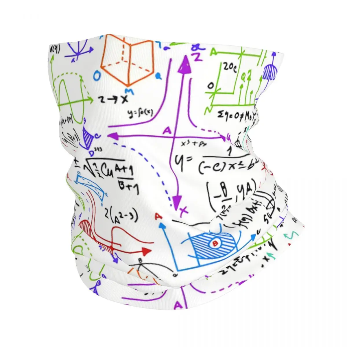 Изумительная математическая бандана Шейная Обложка шарф-ободок унисекс для