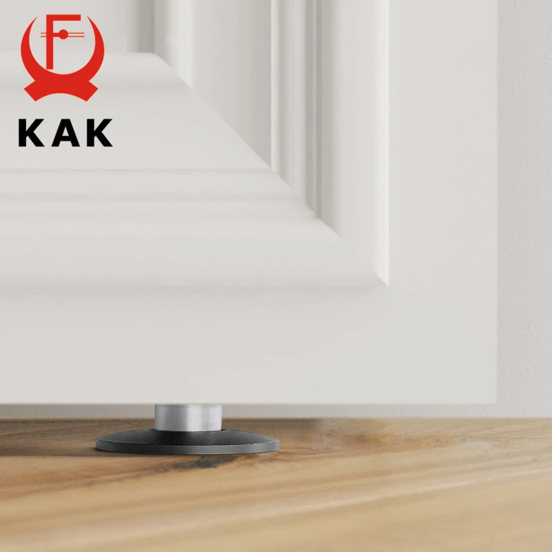 

KAK Brass Door Stopper Magnetic Invisible Door Stopper Heavy Duty Stopper for Door Floor Hidden Door Stop Door Hardware 5 Colors