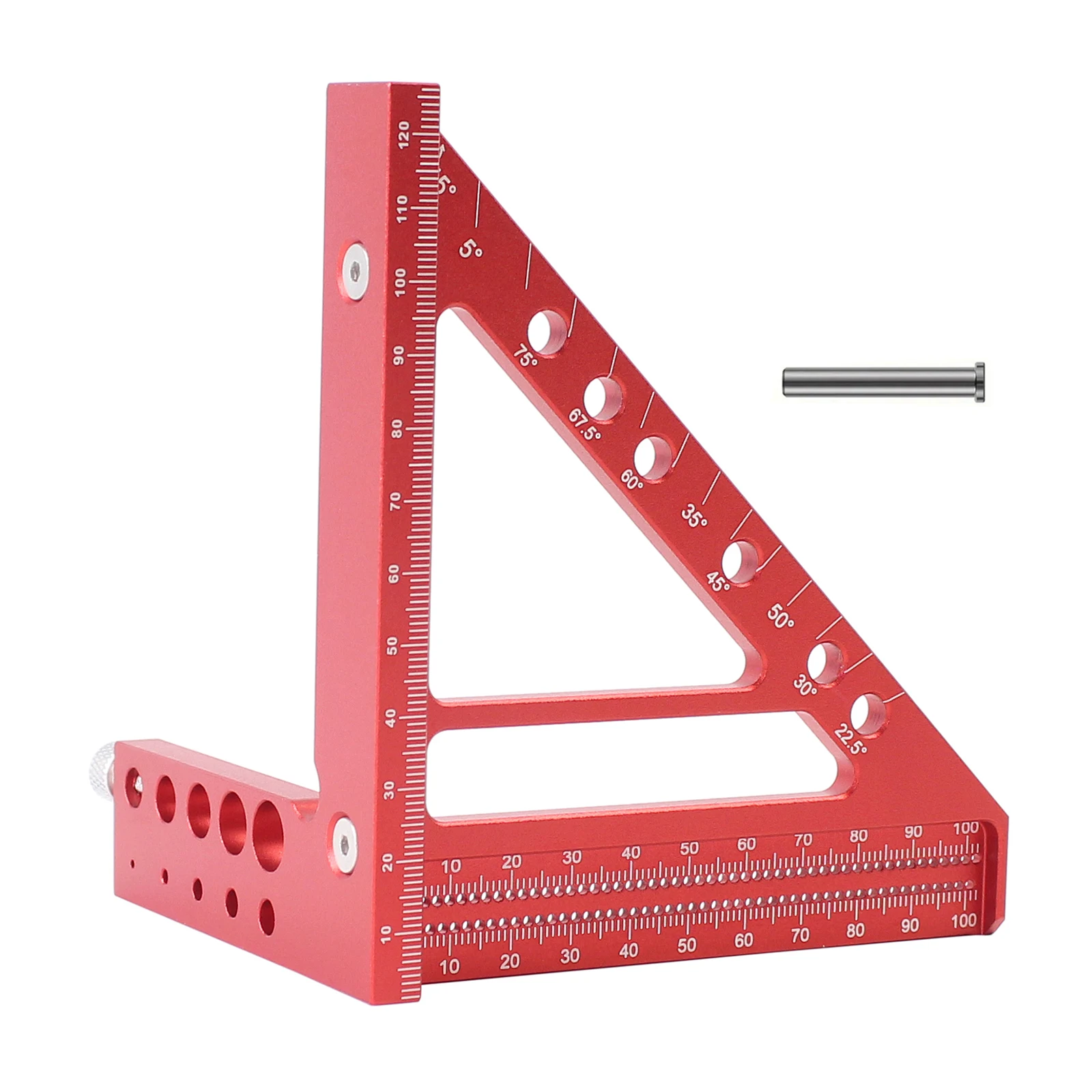 

Треугольная линейка из алюминиевого сплава RED