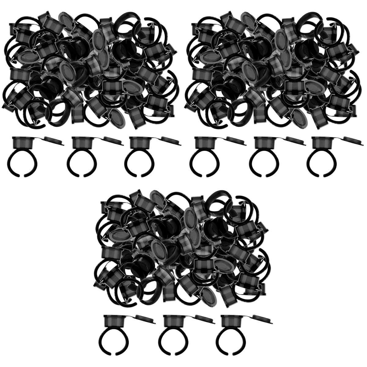 

150 Pigment Ink Tattooing Ink Caps For Tattooing Ring Caps Tattooing Ink Holder Tattooing Ink Rings