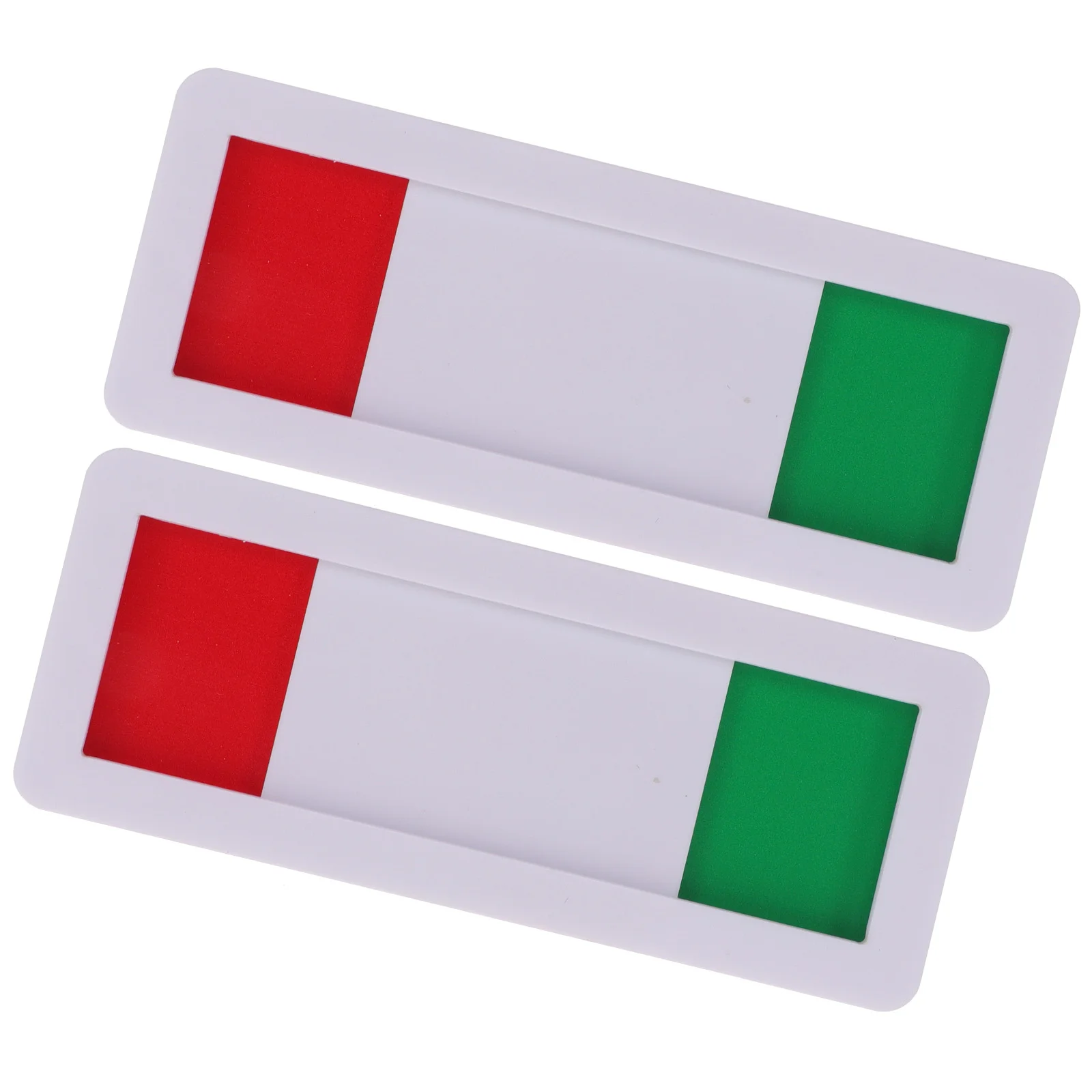 

2pcs Privacy Open Sign Open Closed Door Sign Blank Door Indicator Sign for Office