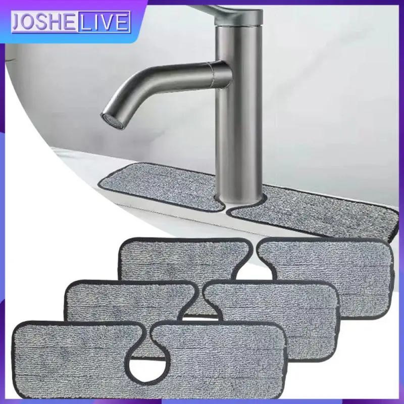 

Faucet Mat Microfiber Sink Absorbent 45x13.5cm Easy Dry Quick-drying Pad Household Cleaning Tools Draining Pad