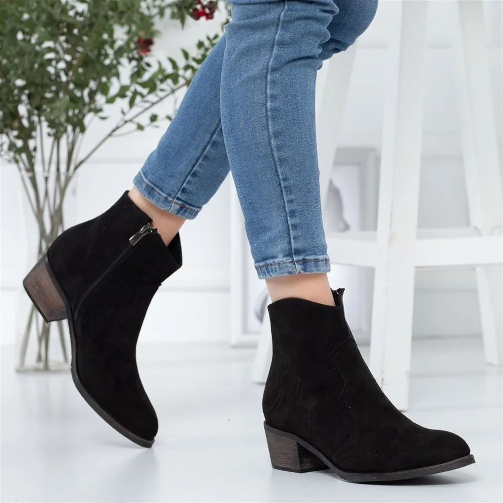 

Женские сапоги в западном стиле на молнии Dorlie