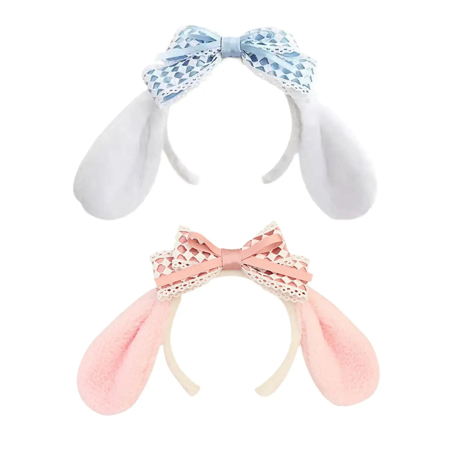

Bunny Ears Headband Hair Accessorie Party Hair Band Headwear Headpiece Photo Props Dress up Easter Party Favors for Decor