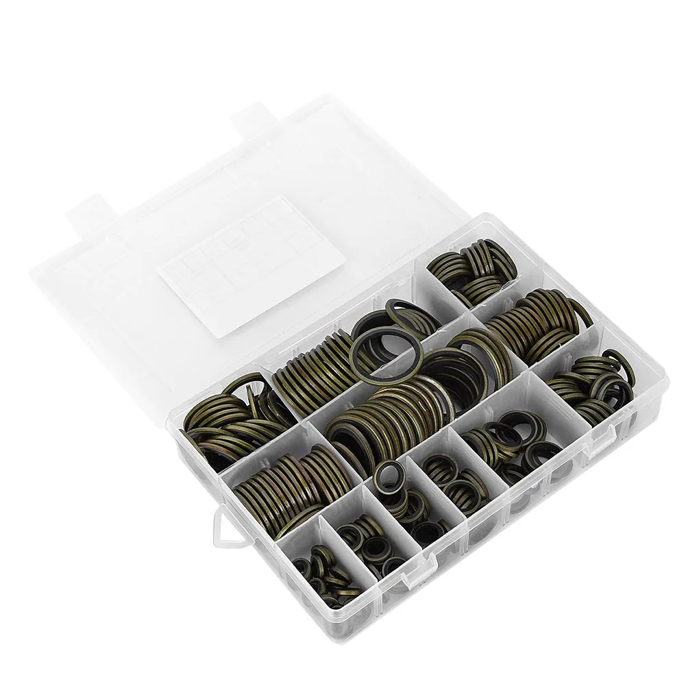 

240pcs Oil O Ring Set Modified Components Professional Seal Component Sealing Gasket Spare Part with Box Package