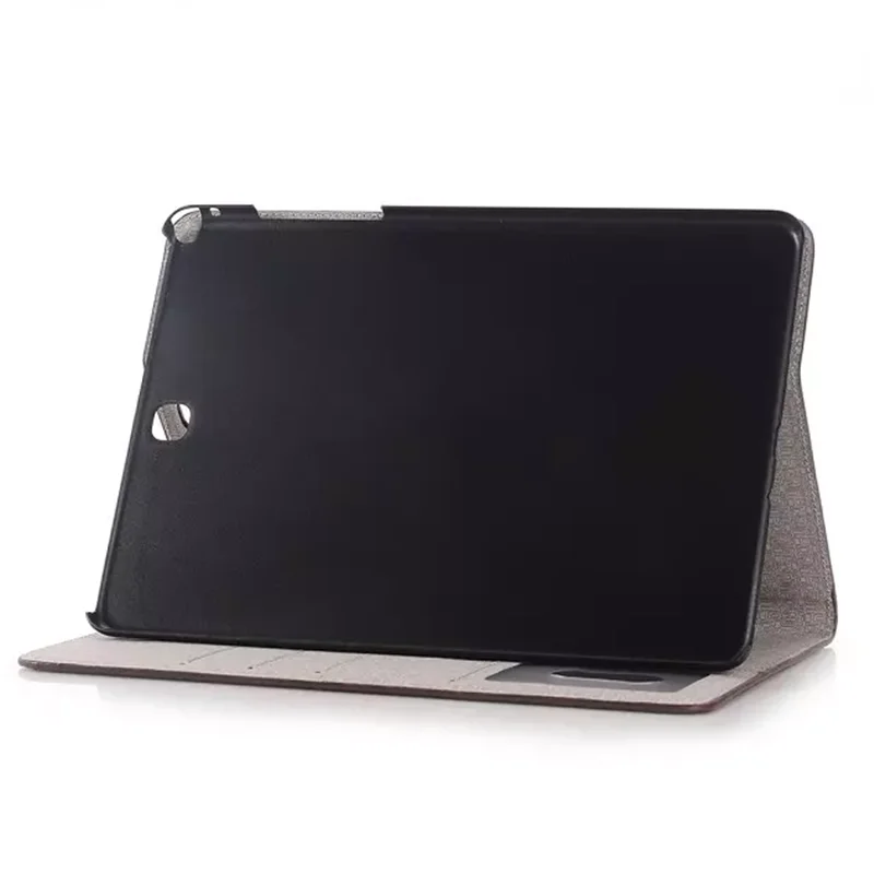 Тонкий чехол-книжка из искусственной кожи с подставкой под крокодила для Samsung Galaxy