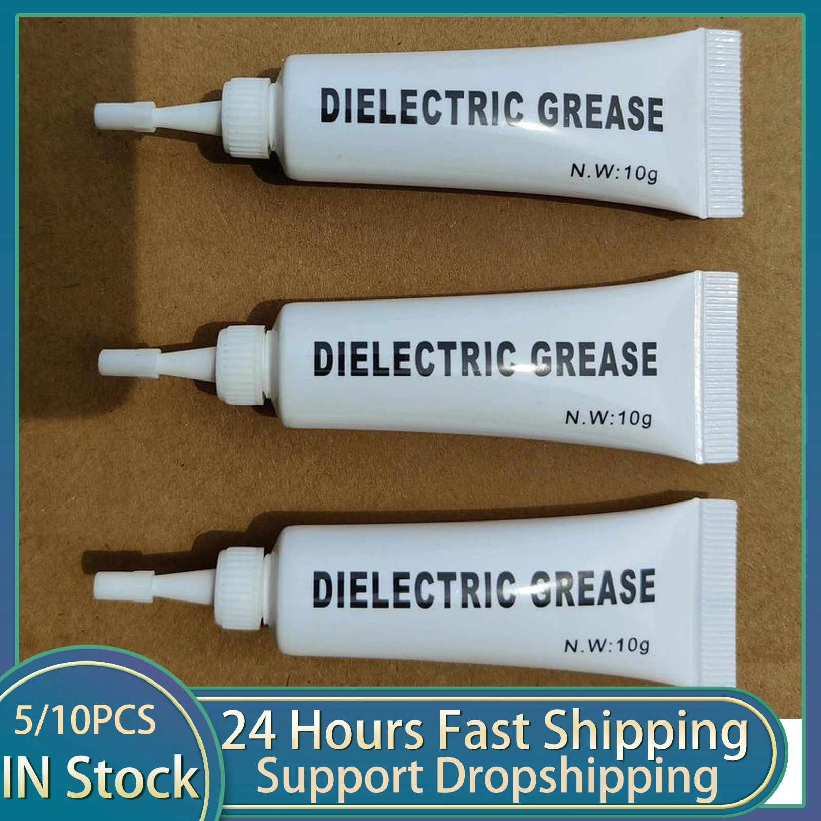 10G Diele Kt Risches Fett Silikon Paste Wasserdicht Marine Fett Sicher 5 Stücke Hochtemperatur-Fett Klempner Fett Autozubehör