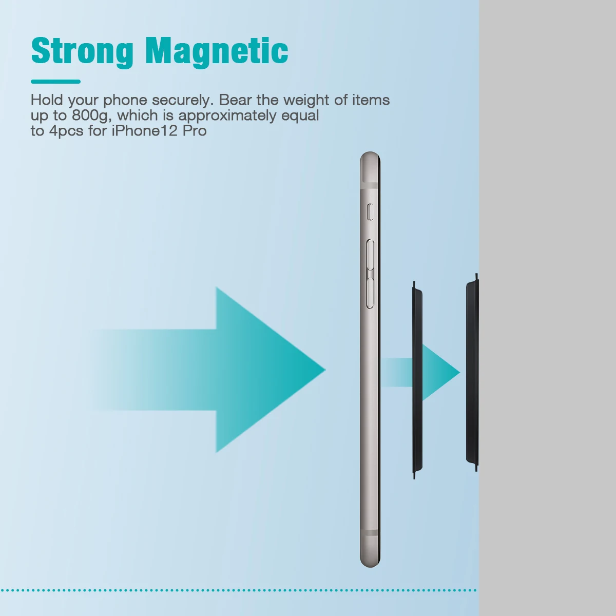 strong magnetic ring holder for magsafe iphone 12 13 mini pro max wall mount magnet phone stand for galaxy note 20 ultra huawei free global shipping