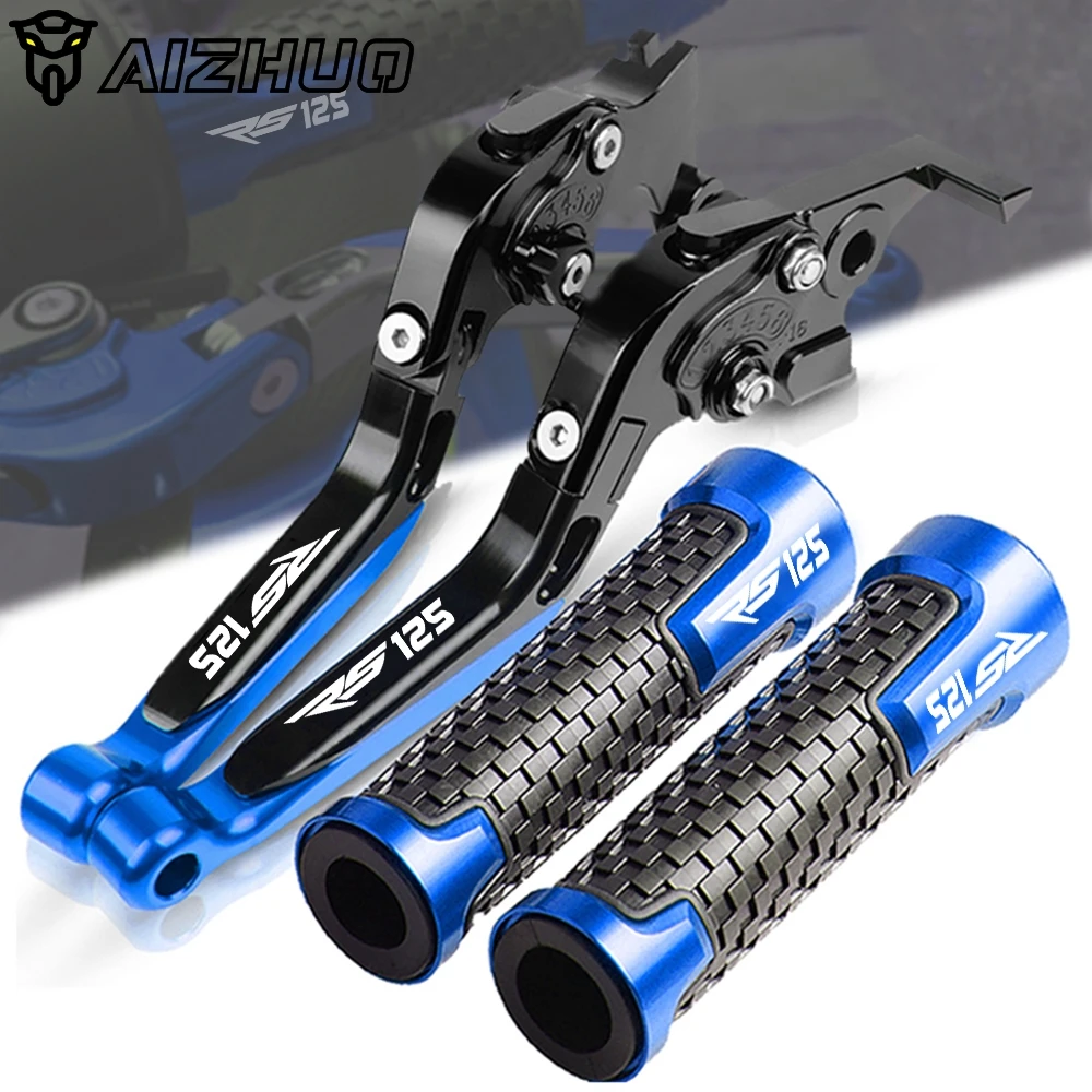 

Motorcycle CNC Accessories Folding Extendable Brake Clutch Levers Handle Grips End FOR APRILIA RS125 RS 125 2006-2010 2009 2008