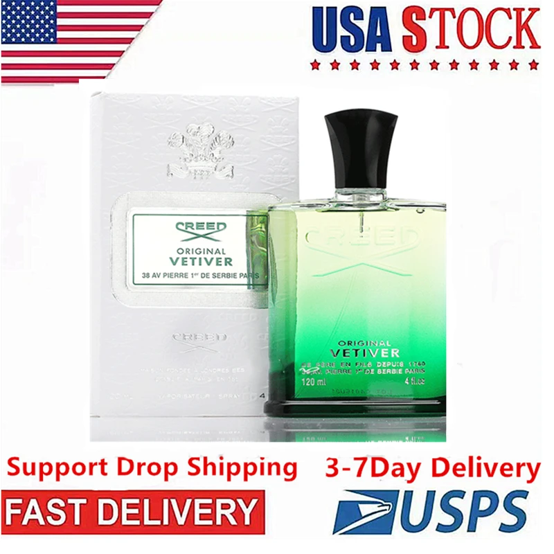 

Free Shipping Creed Original Vetiver Man Parfum E D P Long Lasting Parfume Original Spray Perfum Cologne for Men Male Fragrance