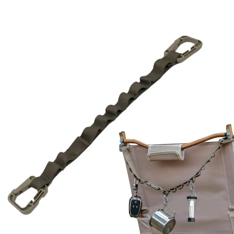 

Tent Storage Strap Lanyard Strap For Camping Storage Tent With Detachable D-shaped Buckle Camping Accessories Rope For Camping