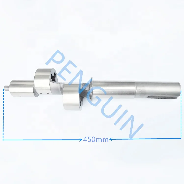 

450mm BlTZER 4NCS-20.2 Spare Parts Refrigeration Compressor Crankshaft For Sale