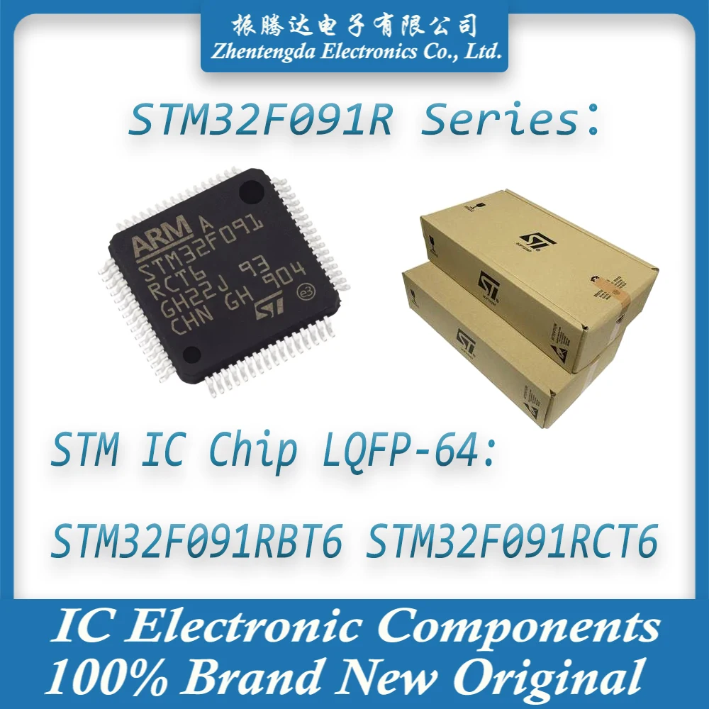

STM32F091RBT6 STM32F091RCT6 STM32F091RB STM32F091RC STM32F091R STM32F091 STM32F STM32 STM IC MCU Chip LQFP-64