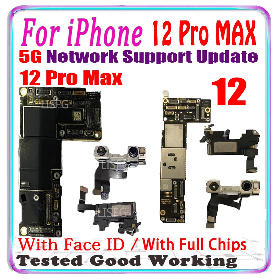 Бесплатная доставка Оригинальные Полные Материнские платы Для iPhone 12 Pro Max 13