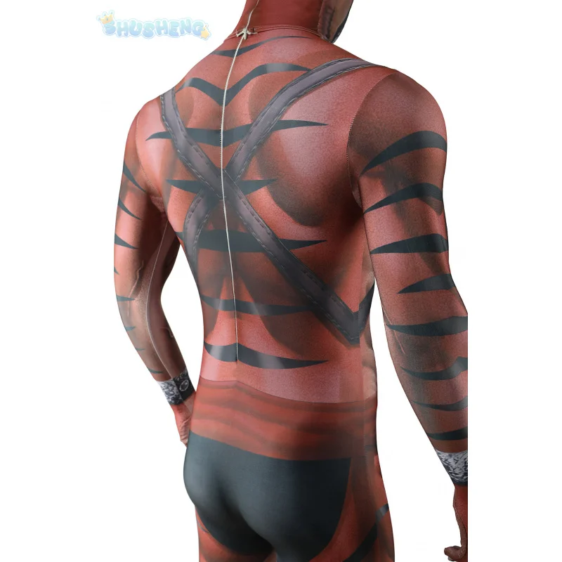 Костюм для косплея Mortal Kombat 11 Kintaro костюмы взрослых и детей костюм Хэллоуина с 3D