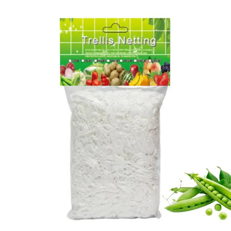 

Garden Netting Mesh Outdoor Vegetable Climbing Support Mesh Portable Clematis Climbing Netting For Cucumber Tomatoes Cantaloupe