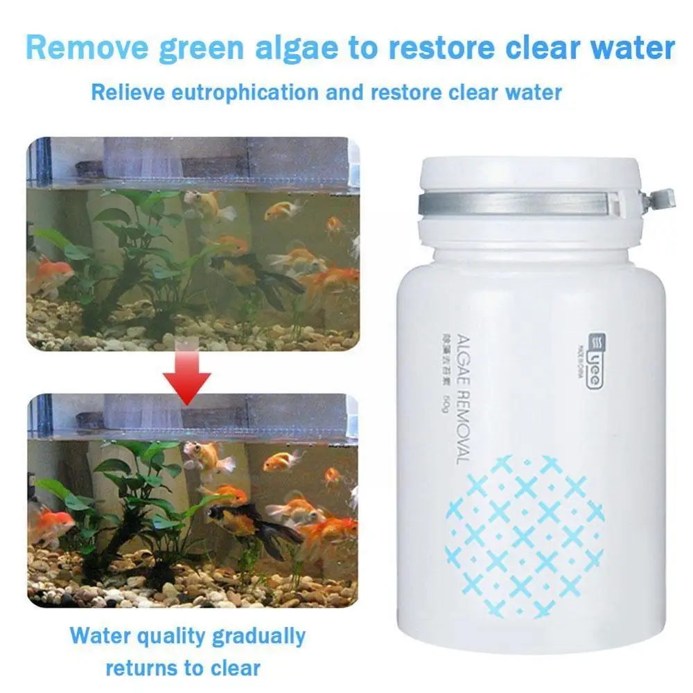 

Algaecide Aquatic Control Algae Detergent Purification Cleaner Aquarium Aquarium Aquarium Accessories Water Аквариума Для E0i0