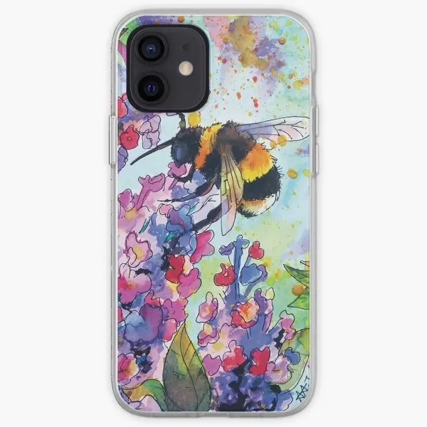 Прочный чехол для телефона Drink Up Little Bee Iphone настраиваемый iPhone 11 12 13 14 Pro Max Mini 6 6S 7 8 Plus
