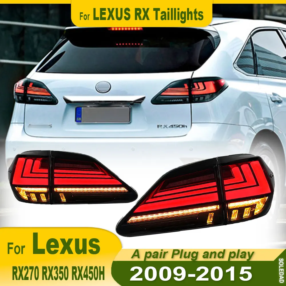 Автомобильные задние фонари для LEXUS RX 2009 2010 2011 2012 2013 2014 2015 FULL LED новый стиль задний