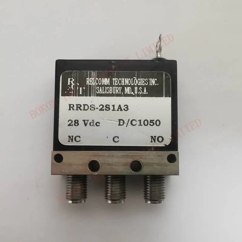

0-3GHz SMA 28Vdc Failsafe RF Coaxial Relay 1P2T DC to 3GHz RF MICROWAVE SPDT SWITCH RRDS-2S1A3