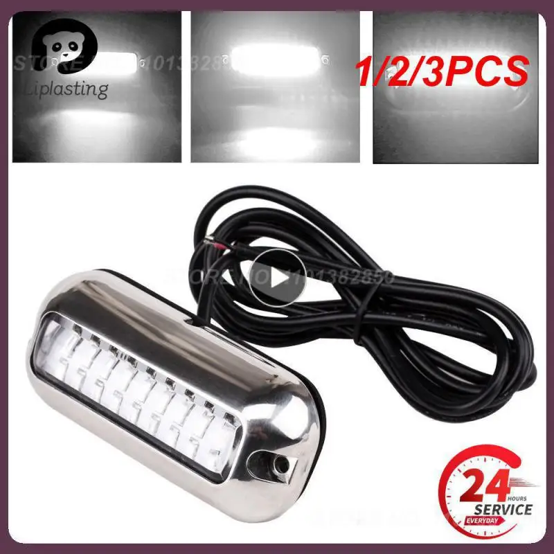 

1/2/3 шт., водонепроницаемые фонари из нержавеющей стали, 50 Вт