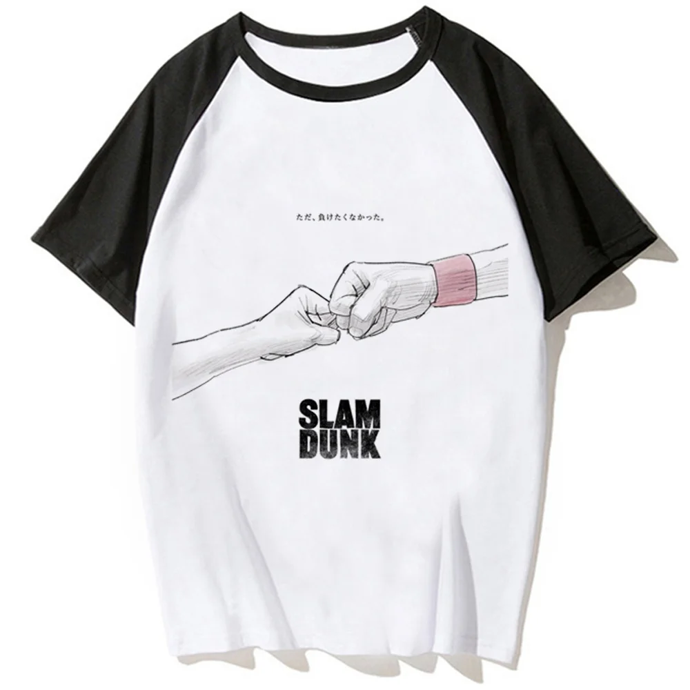 

Футболки Slam Dunk, Женская забавная уличная одежда Манга, футболка, уличная одежда для девушек, аниме одежда в стиле Харадзюку