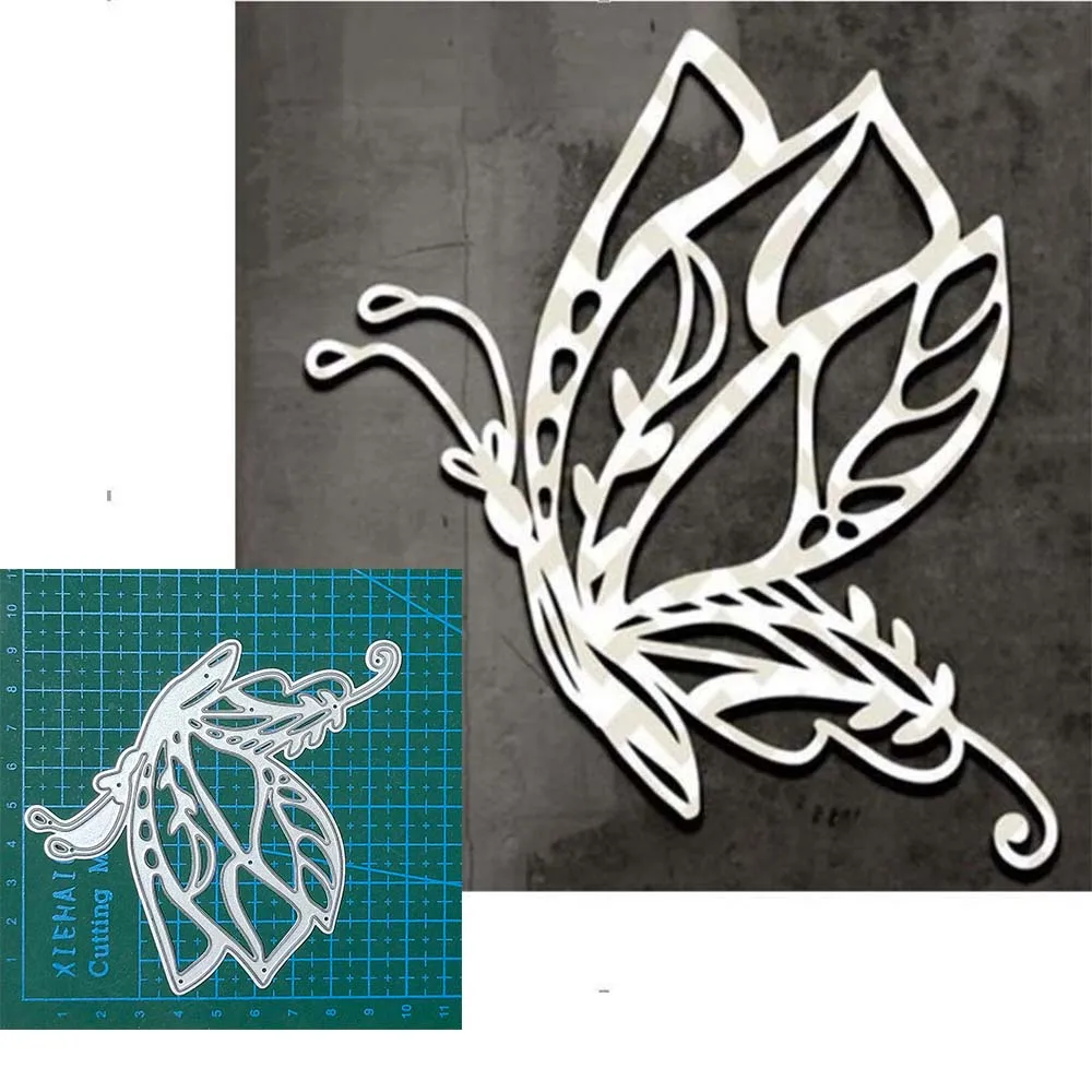 

Metal Cutting Dies butterfly for decor card DIY Scrapbooking stencil Paper Album template Dies Blade Punch Cut Embossing mould