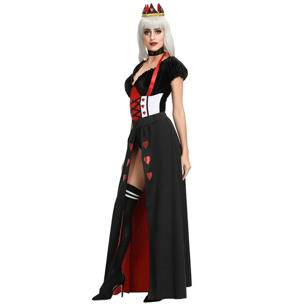 Алиса в стране чудес красная королева сердец костюмы для женщин сексуальная