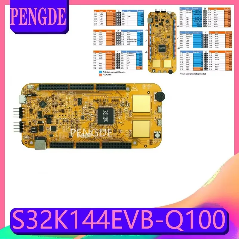 Spot S32K144EVB-Q100 FS32K144UAVLL NXP Freescale ARM evaluation board new development