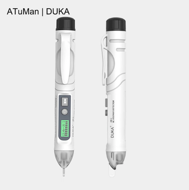 

Duka Smart Non-Contact Tester EP-1 Duka Smart Tester Leakage Test Line Break Point Test Sound Light Screen Alarm Voltage Meters