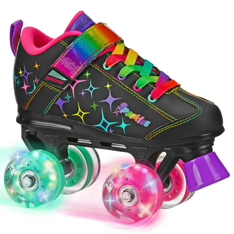 

Sparkles & Blazer 's Light Up Roller Skates