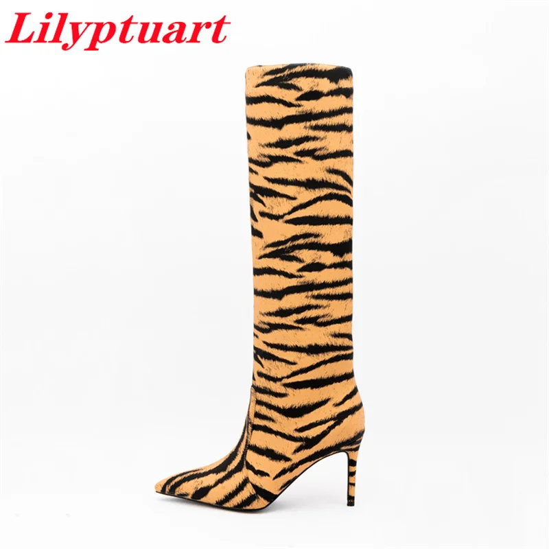 High Heel Western Cowboy Boots Shoes 