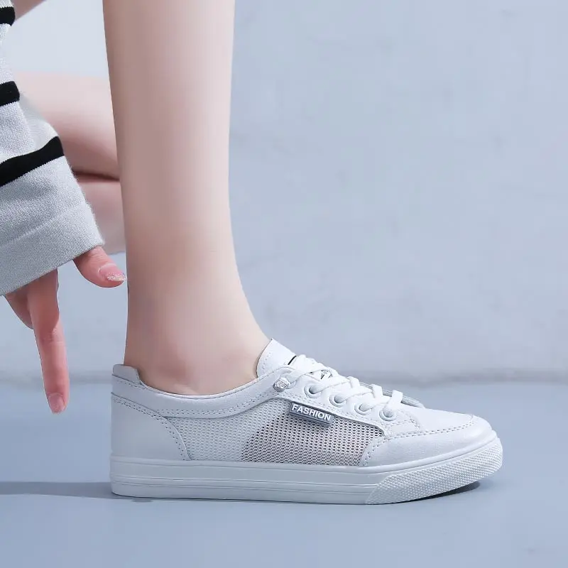 

Женская дышащая обувь, роскошные лоферы, летние женские кроссовки, зеленая спортивная обувь на шнуровке для тенниса, бега, спорта, 2021 оригин...