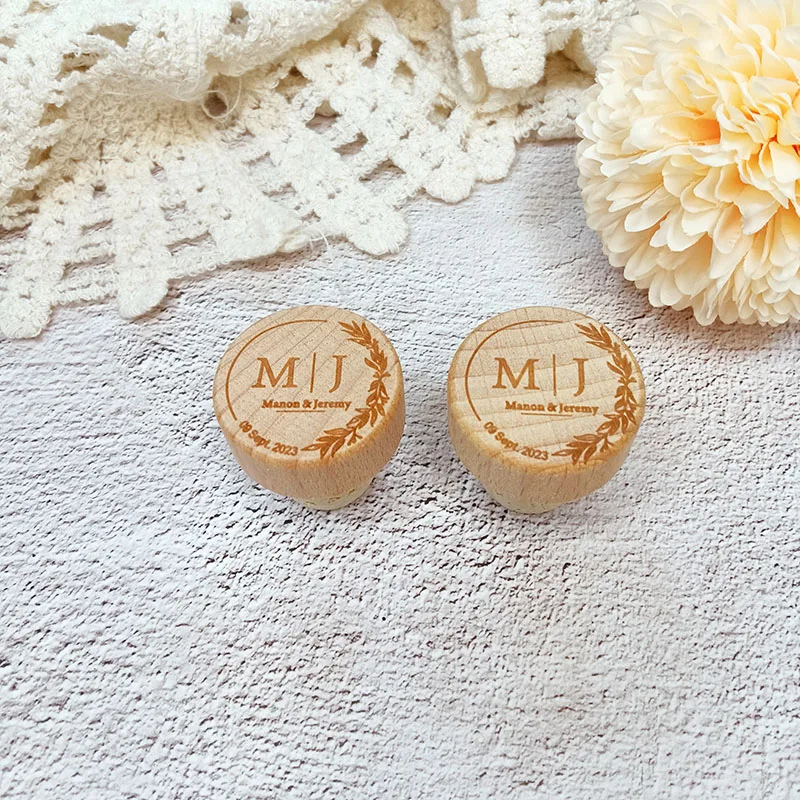 Деревянные пробки для винных бутылок на заказ заглушки подарки гостей свадьбы