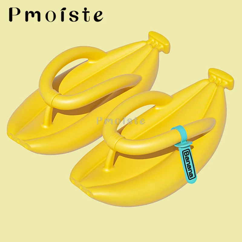 

Banana Flip Flop for Women Soft Designer Women Shoes 2023 EVA Slipper Lightweight Non-slip Sandals Breathable Home Slippers
