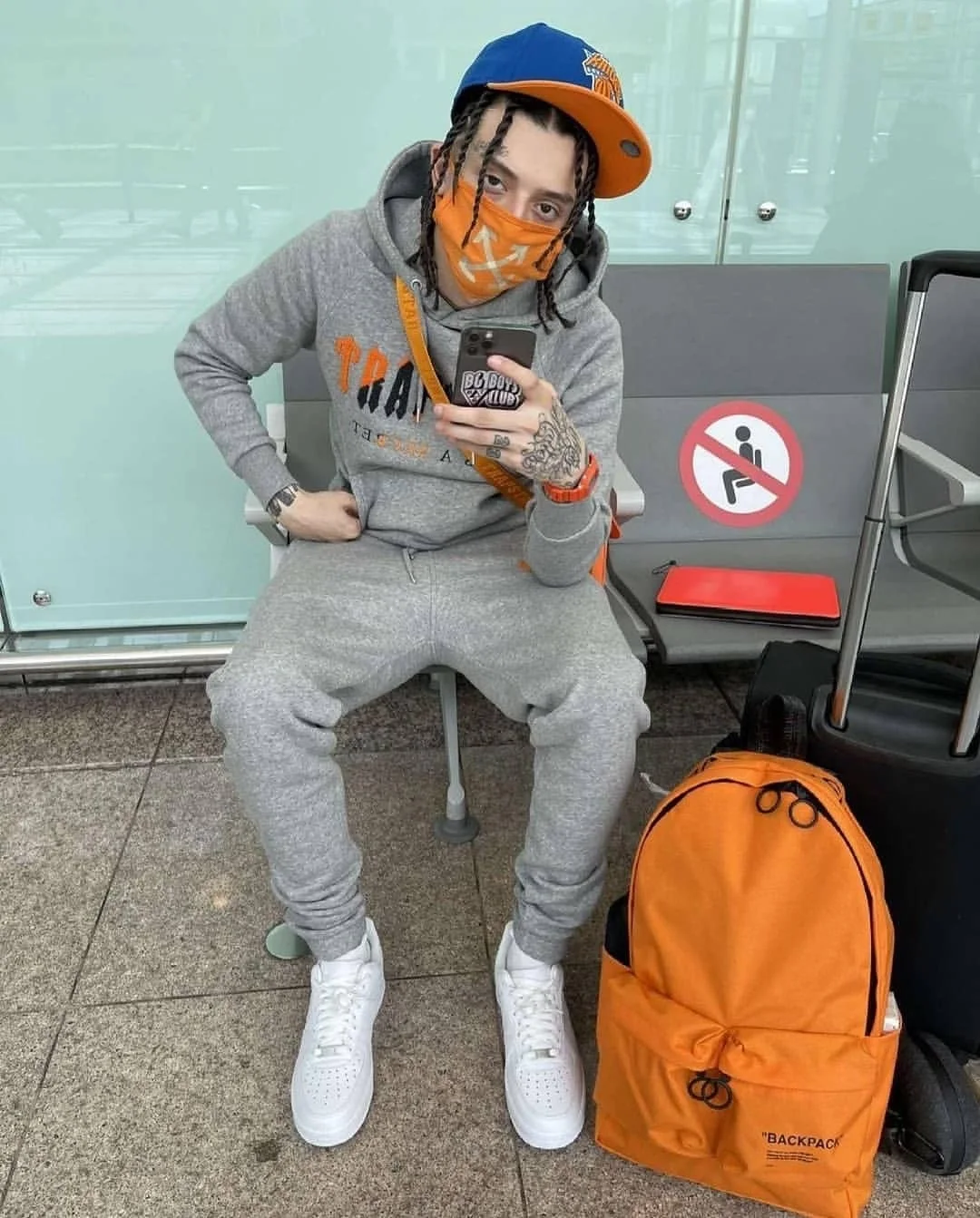 Брюки спортивные трапециевидные для мужчин и женщин, серого цвета, штаны для бега с вышивкой логотипом, штаны для тренировок, 1:1