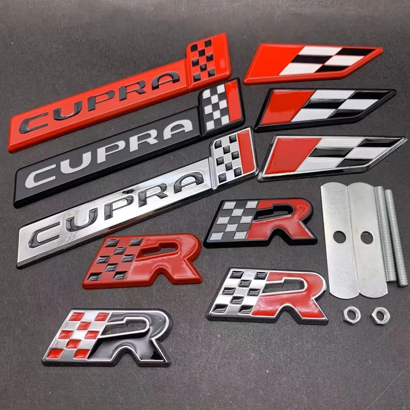 

Car Styling Grill Zinc Alloy Badge Metal Emblem Decal for Seat Alhambra Altea Arona Arosa Ateca Cordoba R Cupra Exeo biza Leon