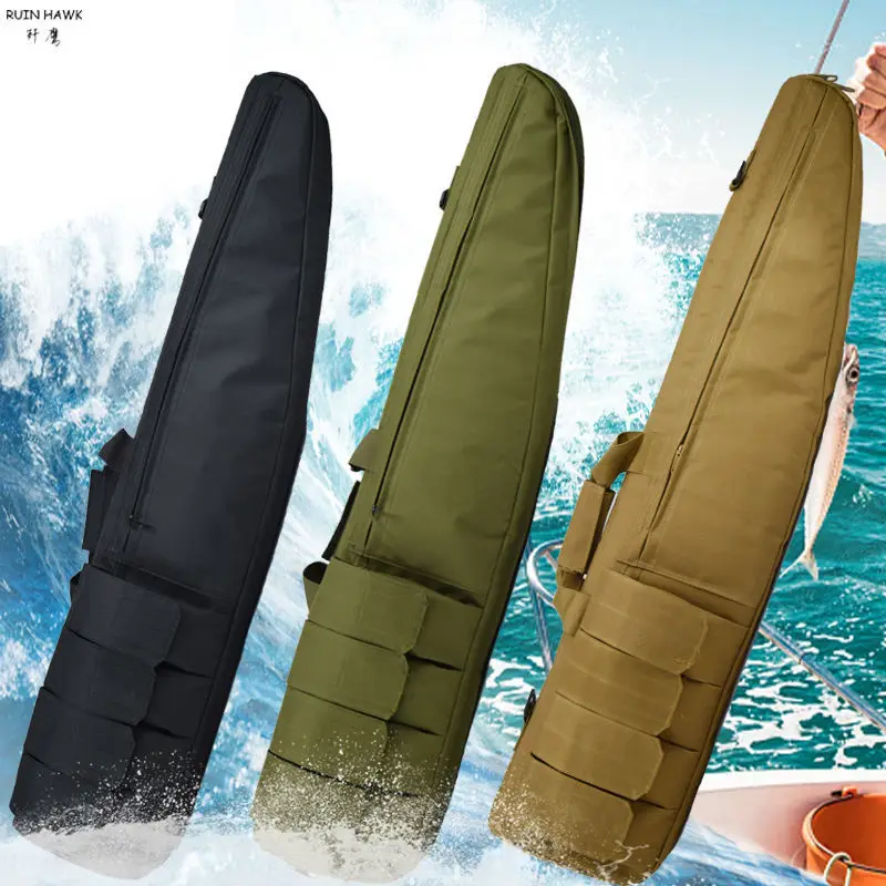 

75cm 100cm 120cm Tactical Bag Nylon Outdoor Fishing Hunting Shooting Rifle Case Military Backpack For Wargame