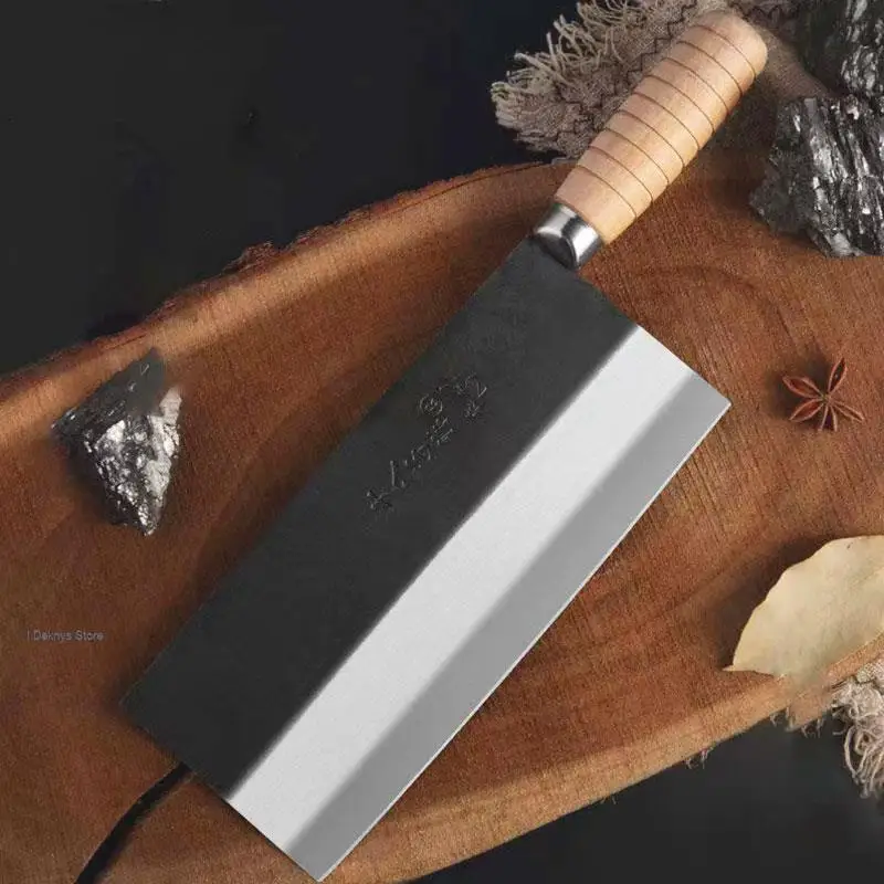 Кухонный нож профессиональный китайский шеф-повара ножи мясника ручной ...